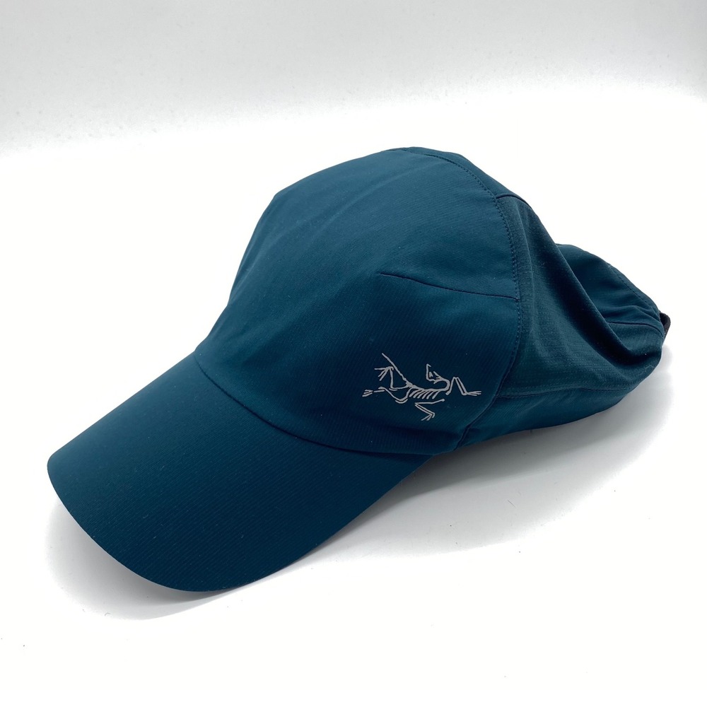 Arcteryx Teal Blue Technical Hiking Running Lightweight Hat Adult S/M